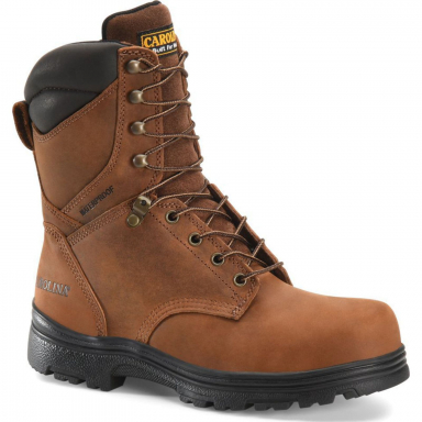 Carolina Mens Steel Toe Brown EH Waterproof Work Boot CA3524