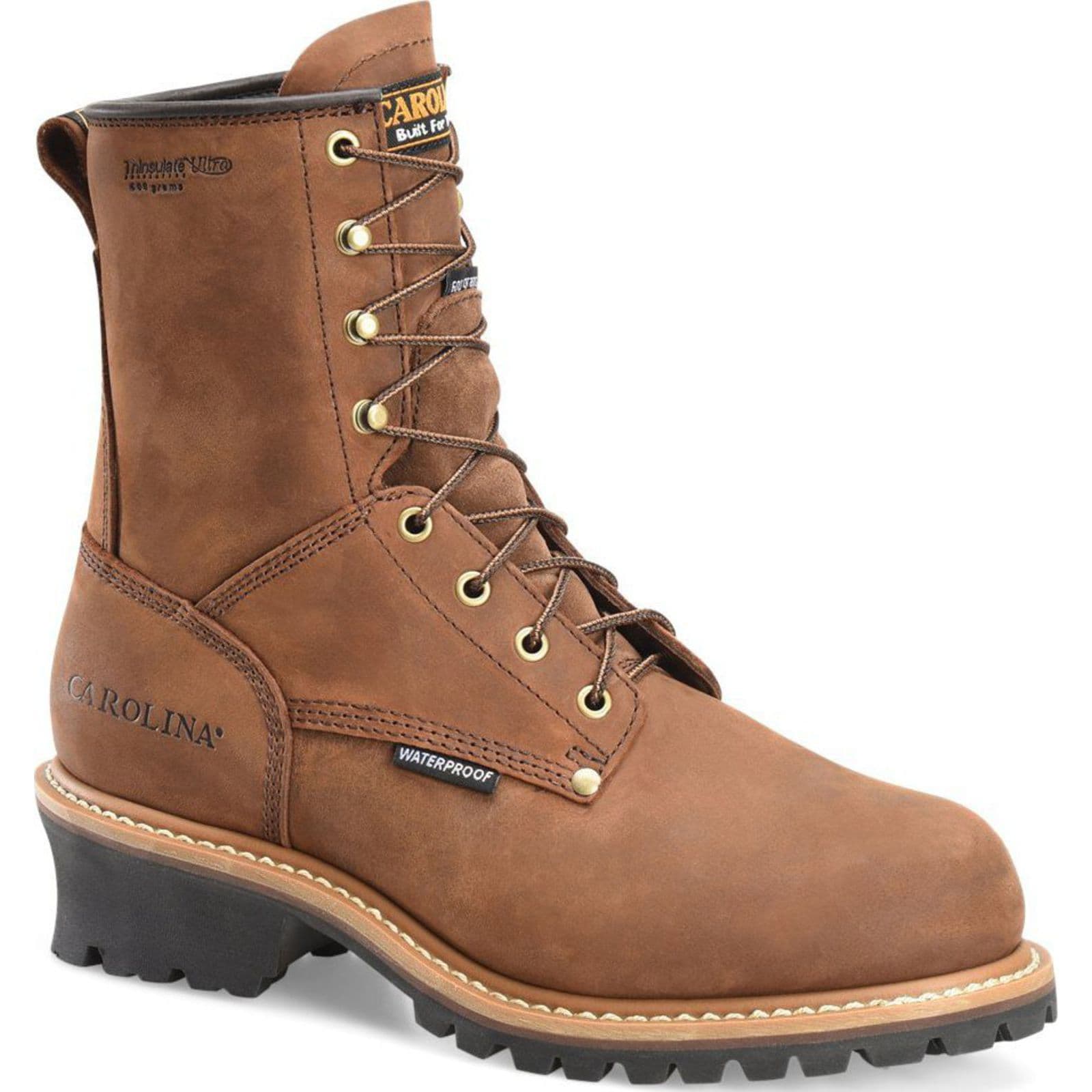 insulated steel toe work boots for men