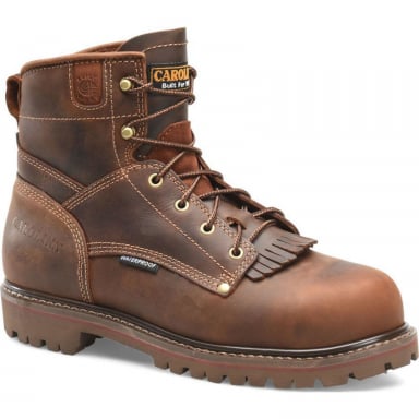 Carolina Mens Waterproof Brown EH Work Boot CA7028