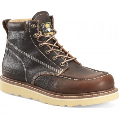 Carolina Mens 6" Moc Toe Wedge Work Boot CA7043