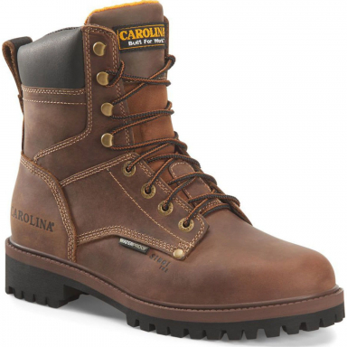 Carolina Mens 8" Waterproof Steel Toe Work Boot CA8585