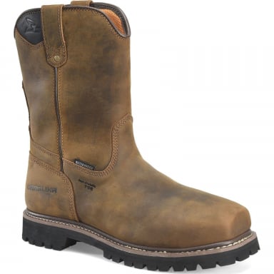 Carolina Mens 10" Judge Safety Toe Ranch Wellington Work Boot CA8622