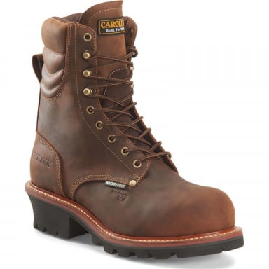 Carolina Mens 9" Waterproof Composite Toe Logger Boot CA9854