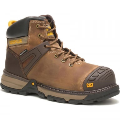 Caterpillar Mens Excavator Superlite Waterproof Soft Toe Work Boot P51052