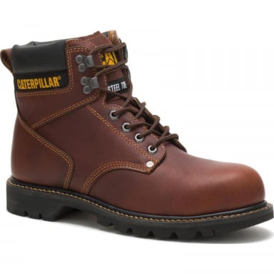 Caterpillar Mens Second Shift Steel Toe Work Boot P89817