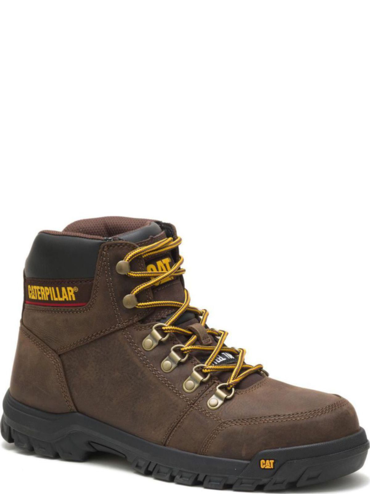 Caterpillar Mens Outline Steel Toe Work Boot P90803