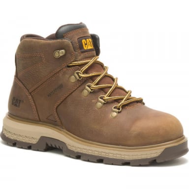 Caterpillar Mens Exposition Hiker Waterproof Alloy Toe Work Boot P91370