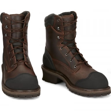 Chippewa Mens Aldarion 8" Waterproof Comp Toe Insulated Logger 55053