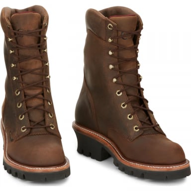 Chippewa Mens Super Dna 9" Waterproof Logger 59406