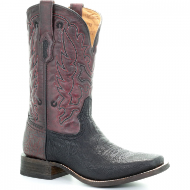 Corral Mens Black Square Toe Tyson Selection Boot A3514