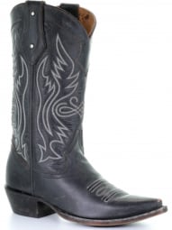 Corral Mens Black Embroidery Boot G1455
