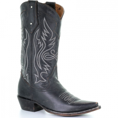 Corral Mens Black Embroidery Boot G1455