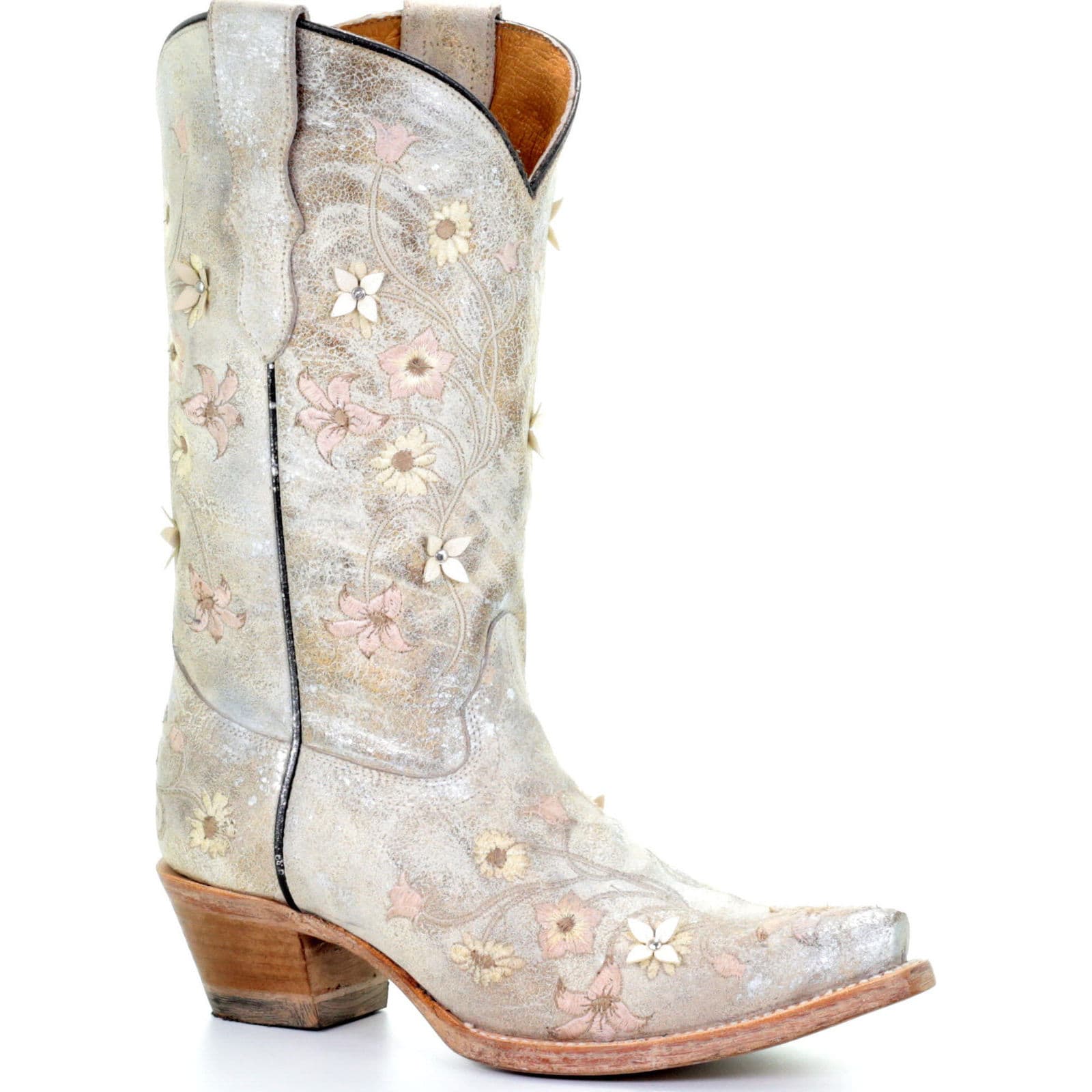 corral floral embroidered boots