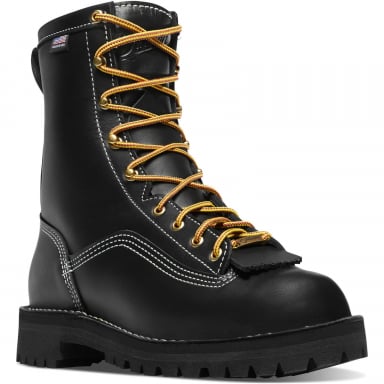 Danner Mens Super Rain Forest Black Work Boots 11500