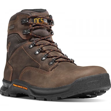 Danner Mens Crafter 6" Brown Composite Toe Boots 12435