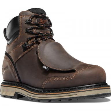 Danner Mens Steel Yard 6" Brown MET/ST Boots 12532