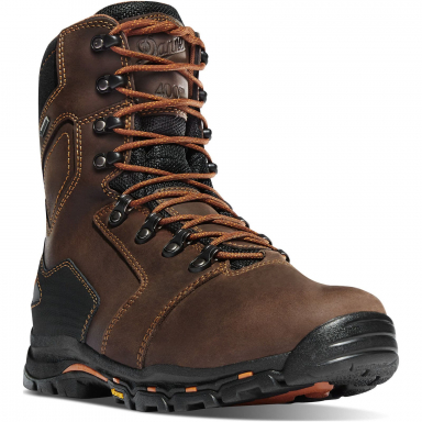 Danner Mens Vicious 8" Brown Insulated 400G Composite Toe NMT Work Boots 13874