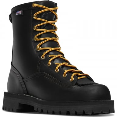 Danner Rain Forest Black Work Boots 14100