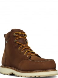 Danner Mens Cedar River Moc Toe 6" Brown Boots 14300