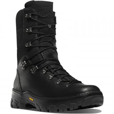 Danner Mens Wildland Tactical Firefighter Black Smooth-Out Work Boots 18054