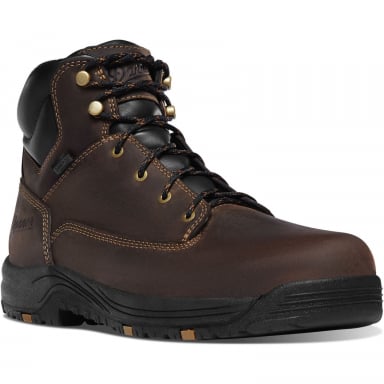 Danner Mens Caliper 6" Brown Work Boots 19452