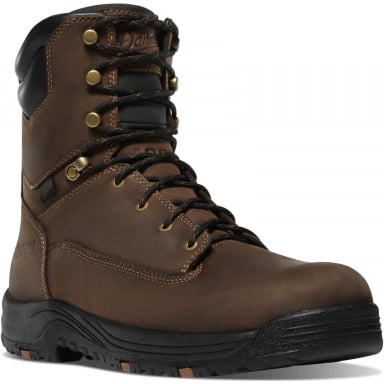 Danner Mens Caliper 8" Brown Insulated 400G Work Boots 19458