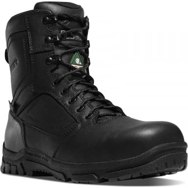 Danner Mens Lookout EMS-CSA Side-Zip Black Composite Toe NMT Military Boots 23826