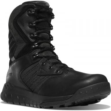 Danner Mens Instinct Tactical Side-Zip 8" Black Military Boots 25331