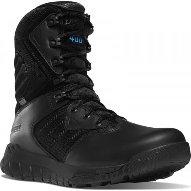 Danner Mens Instinct Tactical Side-Zip 8" Black Insulated 400G Military Boots 25332