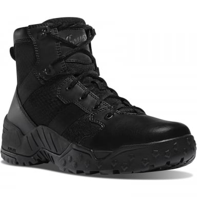 Danner Mens Scorch Side-Zip 6" Black Hot Military Boots 25730