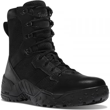 Danner Mens Scorch Side-Zip 8" Black Hot Military Boots 25732