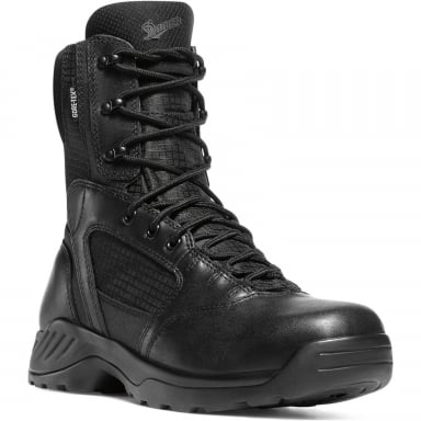 Danner Mens Kinetic Side-Zip 8" Black Military Boots 28012