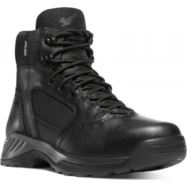 Danner Mens Kinetic Side-Zip 6" Black Military Boots 28017