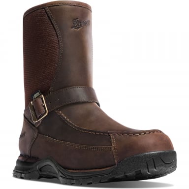 Danner Mens Sharptail Rear Zip 10" Dark Brown Hunting Boots 45025