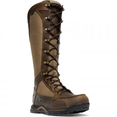 Danner Mens Sharptail Snake Boot Side-Zip 17" Dark Brown Hunting Boots 45041