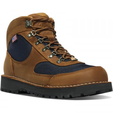 Danner Mens Cascade Crest Grizzly Brown-Ursa Blue Hiking Boot 60432