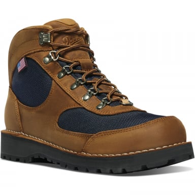 Danner Womens Cascade Crest Grizzly Brown-Ursa Blue Hiking Boots 60433