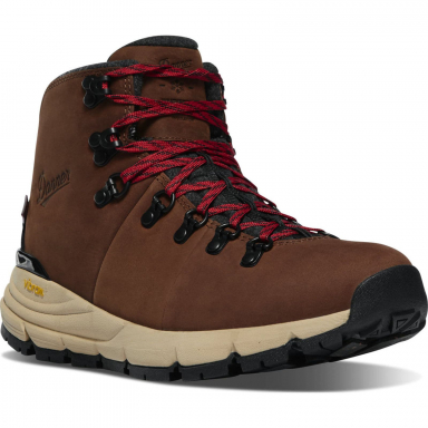 Danner Womens Mountain 600 4.5" Pinecone/Brick Red Insulated Boots 62148