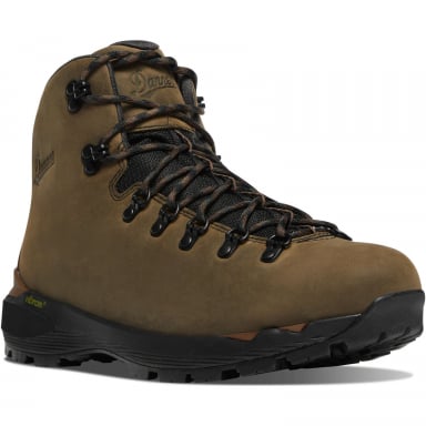 Danner Mens Mountain 600 EVO Topsoil Brown-Black Hiking Boot 62712