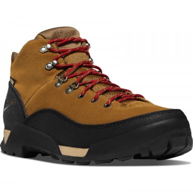 Danner Mens Panorama Mid 6" Brown/Red Boots 63433