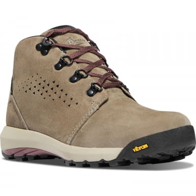 Danner Womens Inquire Chukka 4" Gray/Plum Boots 64501