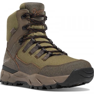 Danner Mens Vital Trail 5" Brown/Olive Boots 65301