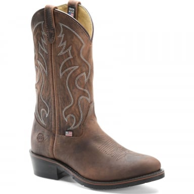 Double H Mens 12" Domestic AG7 Work Western 3282