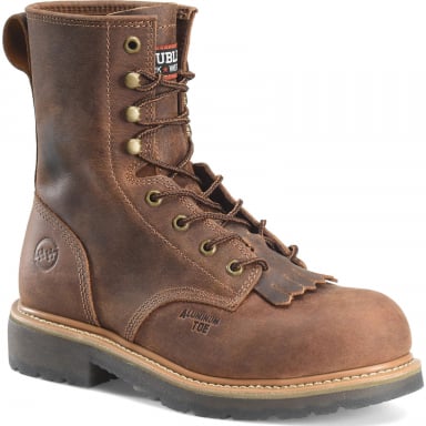 DoubleH Mens 8” Judge Round Alloy Toe Lacer Boot DH4155