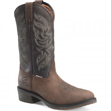 DoubleH Mens 12" Tascosa Western R Toe Cowboy Boots DH4158