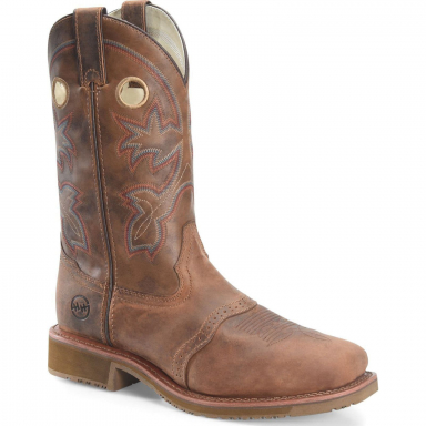 Double H Mens 13" Wide Square Toe Roper DH5134