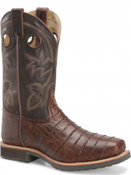 Double H Mens 12" Wide Square Safety Toe Roper DH5225