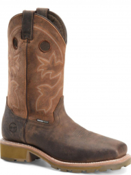 Double H Mens 12" Waterproof Wide Square Toe Roper DH5353