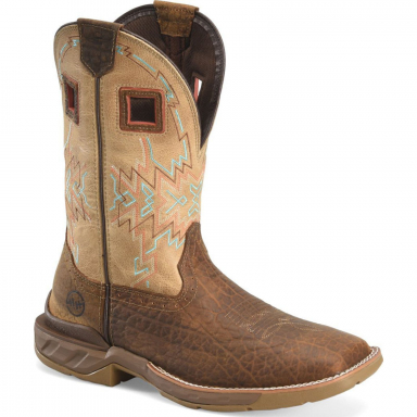 Phantom Rider Mens 11" Clem Wide Square Toe Roper Boot DH5361