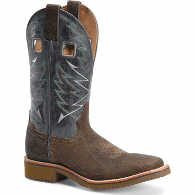 Double H Mens 12" Wide Square Toe Roper DH7012